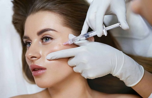 Facial injectable fillers treatment