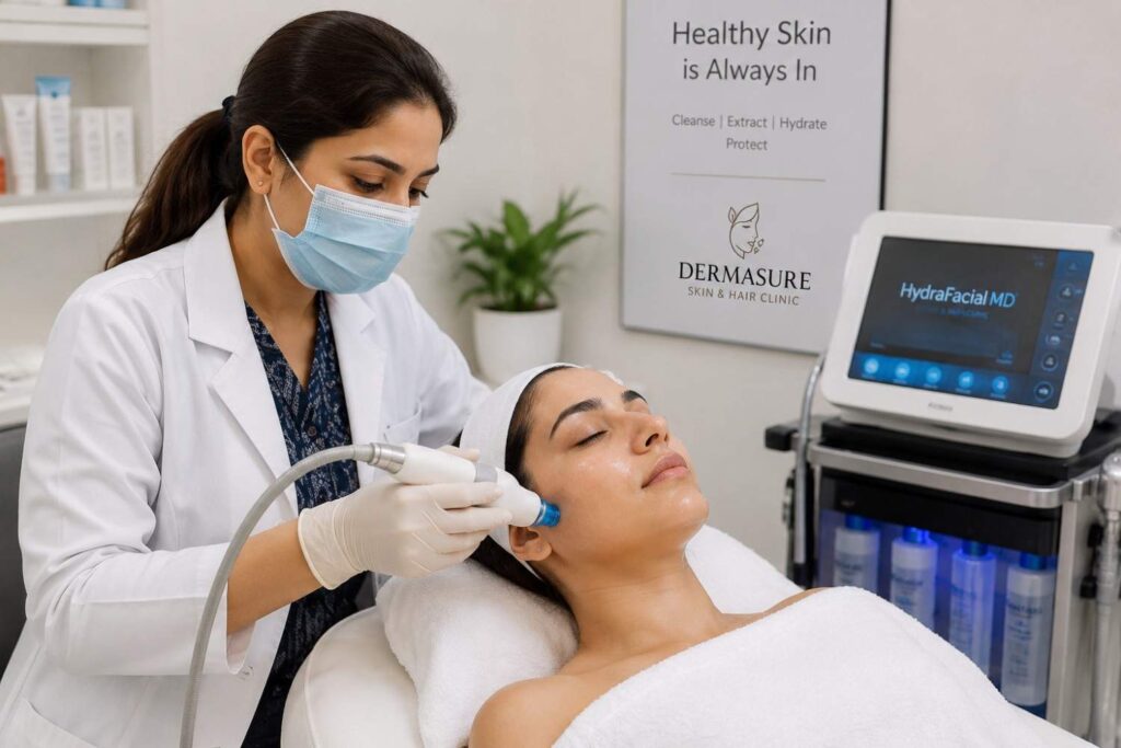Skin glow treatment in South Delhi at Dermasure