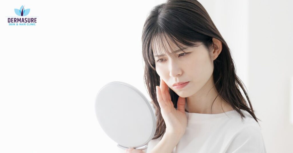 Modern skin clinic in South Delhi with dermatology treatment setup